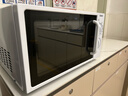 格兰仕（Galanz）微波炉烤箱一体机平板式微波炉20升小型家用微波炉机械旋钮老人用简单光波炉G70F20N2L-DG(S0) 实拍图