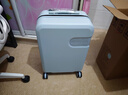 美纳途（Manato）高颜值行李箱女ins网红新款拉杆箱学生20密码箱24男旅行箱 冰蓝【磨砂款】 20英寸 【登机箱】 实拍图