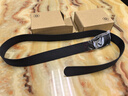 半支烟帆布腰带男士无金属过安检自动扣休闲百搭户外皮带男女裤带军训 实拍图