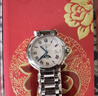 浪琴（LONGINES）瑞士手表 心月系列 月相石英钢带女表L81164716 实拍图
