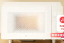米家小米微波炉家用小型多功能 小尺寸平板式易清洁 大火力均匀加热 机械式旋钮易操作 台式大容量20升 实拍图