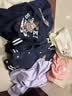 巴拉巴拉男童卫衣儿童秋冬上衣加绒女童高领24121202 实拍图