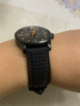 适用美.度舵手西铁.城光动能BM8475 精工表带男 户外运动硅胶橡胶手表带 防水防汗透气 黑色橙线-黑色扣 22mm 实拍图