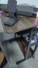 木樽床边桌可移动升降电脑桌简易学生书桌卧室宿舍家用学习简约小桌子 带键盘架黑拉丝 60*45*(69-85)cm 实拍图