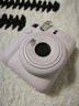 富士（FUJIFILM）立拍立得mini12 mini11/7/9 相纸一次成像相机拍照圣诞/年会奖品 Mini12 浅樱粉（现货） 官方标配【不含相纸】 实拍图