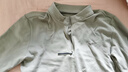网易严选25新品210g摇粒绒打底衫双面抓绒衣保暖高弹透气抗静电不易变形 A款-210g吸湿排汗抓绒衣-旷野绿 半拉链 L 实拍图