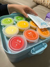 卡乐优（Coloyou）超轻粘土叠叠箱27色儿童无毒安全黏土橡皮泥无荧光剂彩泥学生玩具 实拍图