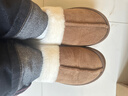 棉拖鞋秋冬季2025新款室内居家厚底防滑保暖毛毛绒家用女士男冬天 【爆款推荐|加厚加棉】咖啡色 38-39 【建议拍大一码】 实拍图