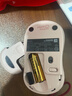 罗技（Logitech）M221轻音鼠标 无线鼠标 办公鼠标 对称鼠标 带无线微型接收器 茱萸粉 实拍图