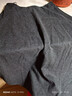 优衣库女装绒面针织喇叭中裙/半身裙裙子481434 08 深灰色 S /155/64A 实拍图