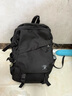 双星书包初中生大容量高中生大学生背包减负多功能电脑包双肩包 黑色【升级款有挂件】 实拍图
