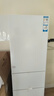 海尔（Haier）217L三门小冰箱黑金净化节能低噪白色BCD-217LHC3E0WV国家补贴 实拍图