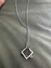 QMXD几何项链男潮嘻哈男生吊坠项链女配饰潮牌挂坠高级感挂饰卫衣链子 几何项链 实拍图