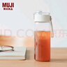 无印良品（MUJI）共聚酯 便携水杯高颜值透明水杯运动水杯 透明 550ml 实拍图