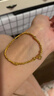 中银亿金爆闪蹦迪珠星星黄金手链女足金转运珠手串生日情人节礼物送女友 蹦迪珠星星手串 金重约4.2g 晒单实拍图