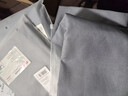 无印良品A类全棉枕套100%纯棉枕套枕巾48x74cm一对装 浅蓝灰 实拍图