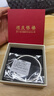 顺庆银楼古法银手镯哑光9999足银男女传承镯子饰品闭口素圈手镯送女友 古法20克56mm配证书 实拍图