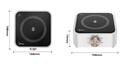 美的（Midea）电陶炉电磁炉 家用煮茶器电池炉迷你小型简易  轻音低辐射 不挑锅具 围炉煮茶 国家补贴 HW08EF11 实拍图
