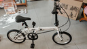 大行（DAHON）KT610折叠自行车16英寸单速男女学生上班上学城市通勤单车 白色 实拍图