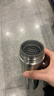 乐扣乐扣（lock&lock）掌心商务杯400ML银色 保温杯 杯子 LHC4028S 实拍图