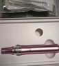 赫司（HESI）面部美容仪水光自打仪器微针导入仪美容院专用仪器电动纳米微晶水光精华原液导入家用女友生日礼物 【经典款L1】魅力粉（屏显6档）【配10个圆晶】 实拍图