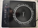 美的（Midea）电磁炉电陶炉 2200W大功率家用猛火爆炒耐用面板八档火力纤薄电磁灶火锅炉国家补贴 C22-RT22E01 实拍图
