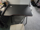 奥伦福特  电脑桌台式家用电竞游戏桌办公书桌简约书房写字桌子 碳纤维纹路单桌-80*60 升级款电竞桌 实拍图