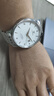 天王（TIAN WANG）手表男士 生日礼物昆仑系列商务机械男表白色GS5876S.D.S.W 实拍图