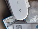 中兴原装随身wifi6【送1500G】2025款支持5G 4G设备免插卡移动随行无线网卡热点无限全国通用流量便携 白色+一年全国流量套餐 实拍图