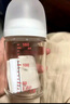 贝亲（Pigeon）玻璃奶瓶160mlS码+PPSU奶瓶240mlM码 1-6个月奶瓶套装 实拍图