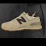 NEW BALANCE NB574官方休闲鞋女鞋复古舒适秋冬透气网鞋轻便百搭潮流运动鞋 米白色 WL574RCF 38 (脚长24.5cm)尺码详询客服 实拍图