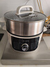 美的（Midea）电蒸锅 炖蒸煮一体多功能锅电煮锅分体式电锅 电火锅电热锅3层大容量加厚不锈钢蒸笼 上蒸下煮 14.5L 【1800W猛火速蒸】ZGE2866 实拍图