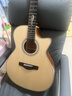 BROOK 布洛克布鲁克v12吉他单板民谣吉他面单木吉他初学者乐器 40英寸原木色缺角V12N-ACM 实拍图