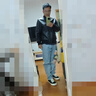 马登工装美式复古黑色MA1飞行员皮衣夹克男春痞帅短款荔枝纹男士外套 静谧黑 【机车夹克/男士皮夹克/阿美咔叽硬汉上衣】 S 实拍图