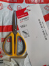 齐心(Comix)剪刀家用 办公生活剪子 剪纸刀 省力舒适结构 办公用品 192mm B2772 实拍图