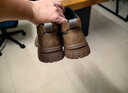 公牛世家男鞋2025棉鞋冬季新款马丁靴男靴男士休闲皮鞋子男款工装板鞋男 棕色 GN123101797-2 41 运动码 实拍图