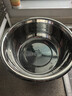 不锈钢洗菜盆沥水篮淘米筛 30cm实盆+漏盆 实拍图