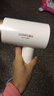 康夫（CONFU）2亿负离子电吹风机宿舍家用大风力护发小型折叠大功率国家补贴吹风筒1600W KF-3153白 实拍图