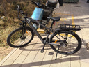 永久锂电池助力电动自行车禧玛诺变速超长续航山地车男女士双碟刹单车 F58摩天灰/27.5寸油碟/助力续航约60KM 实拍图