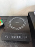 美的（Midea）电磁炉电陶炉 2200W大功率家用猛火爆炒耐用面板八档火力纤薄电磁灶火锅炉国家补贴 C22-RT22E01 实拍图