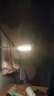 智能语音小夜灯声控灯小台灯便携氛围拍照LED卧室宿舍床头节能灯 USB插口即插即用 白色折叠语音灯【1个装】 实拍图