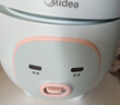 美的（Midea）迷你电饭煲微压 小型家用电饭煲1-2人电饭锅家用1-2-3个人用宿舍萌趣多功能煲汤煮饭煮粥不粘内胆 【机械款】一键快煮 1.6L 黑晶防粘内胆 实拍图