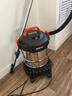 亿力桶式手持吸尘器家用超强大吸力工业车载大功率有线 干湿两用吸水除尘机开荒保洁6263-12L 国家补贴 实拍图