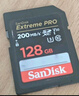 闪迪（SanDisk）128GB SD内存卡 4K V30 U3 C10 相机存储卡 读速200MB/s 写速90MB/s 微单/单反相机内存卡 实拍图
