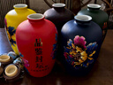 景德镇陶瓷酒坛10斤装存白酒酒罐酒瓶空酒缸家用密封专业泡酒坛子 5斤装中国红品鉴 实拍图