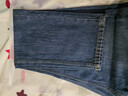 京东京造【高弹显瘦】牛仔裤男休闲裤子男直筒百搭 深蓝 33 实拍图