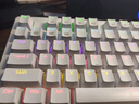 雷神（ThundeRobot）K104S 104键有线机械键盘 RGB背光键盘 电脑游戏笔记本家用办公键盘全键热插拔无畏契约 蓝白 红轴 实拍图