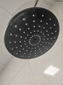四季沐歌（MICOE）增压淋浴花洒喷头顶喷 加压浴室顶喷大面板出水圆形顶喷【雅黑】 实拍图
