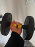 华亚（HUAYA） 哑铃男士杠铃套装可调节环保包胶手铃亚玲家用运动锻炼健身器材 一副两只总重20kg两用款【热销大众选择】 实拍图
