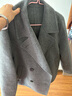优衣库女装双面呢休闲短大衣478581 06 铅灰色 2XL /165/100B 实拍图